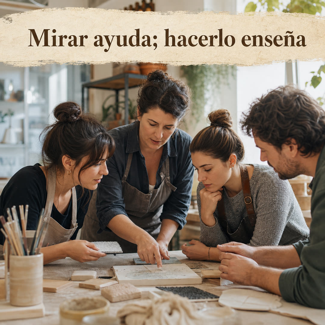 Aprender haciendo: por qué los talleres prácticos dejan huella