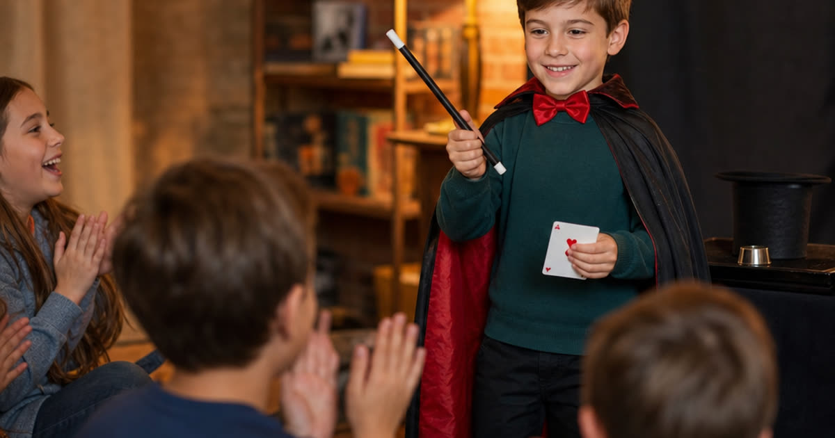 Aprender magia paso a paso: práctica lenta, confianza y diversión