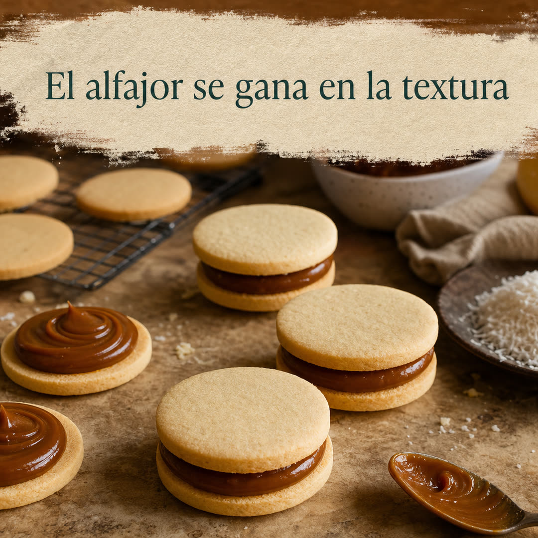 Cómo reconocer una buena tapa de alfajor chileno