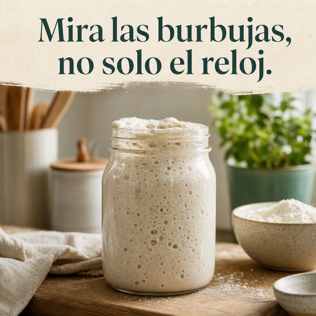 Cómo reconocer una masa madre sin gluten activa
