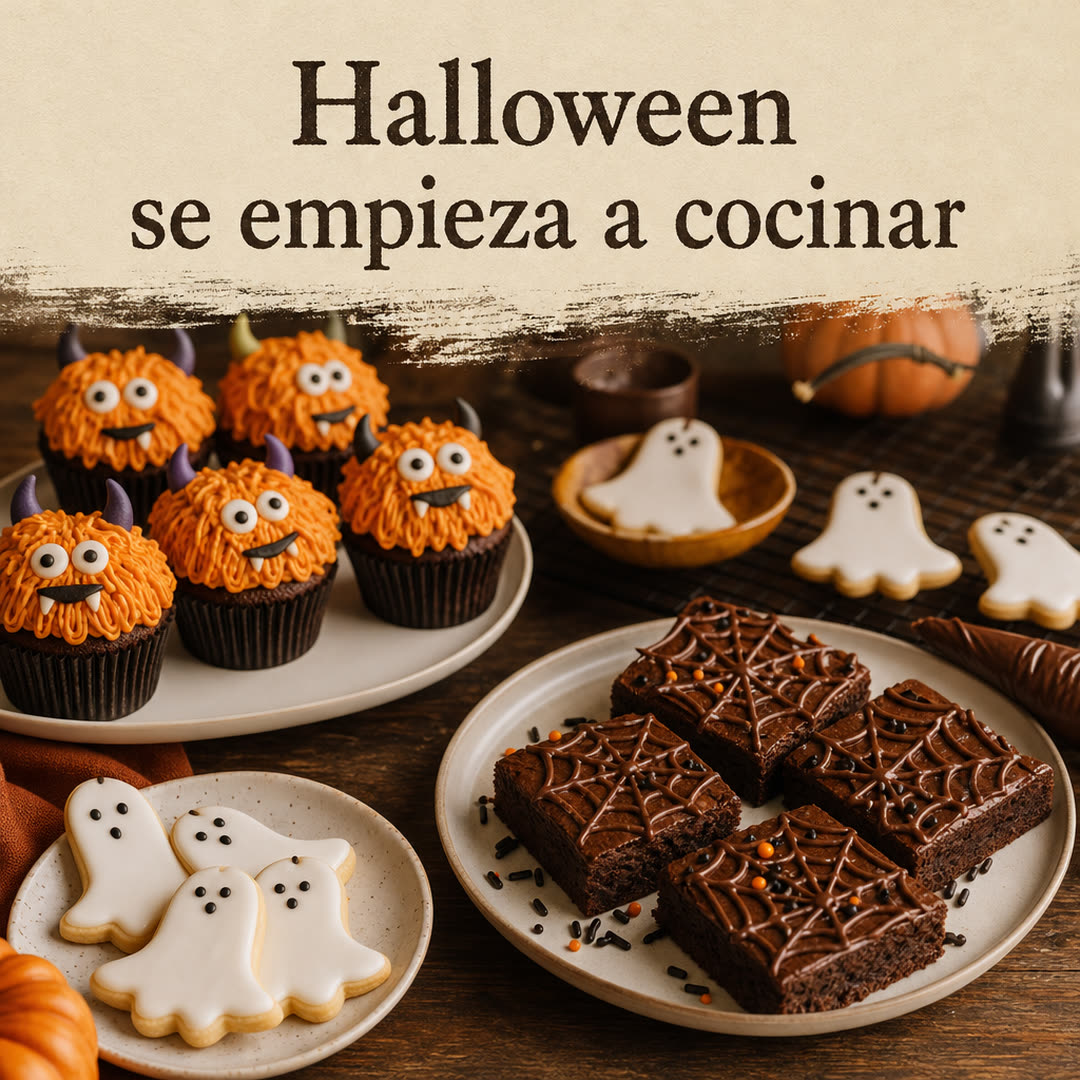 Halloween se empieza a cocinar: ideas dulces para practicar con tiempo