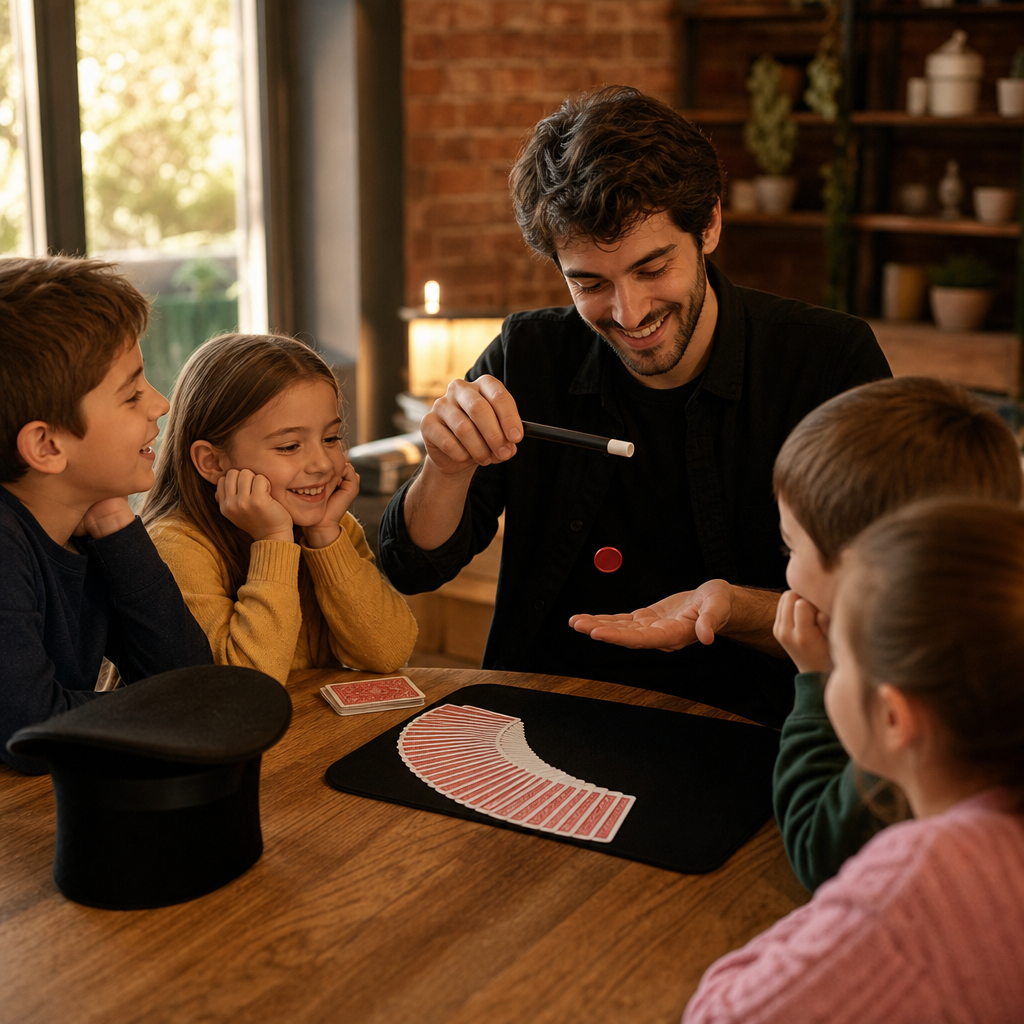 La magia como herramienta para desarrollar confianza en niños