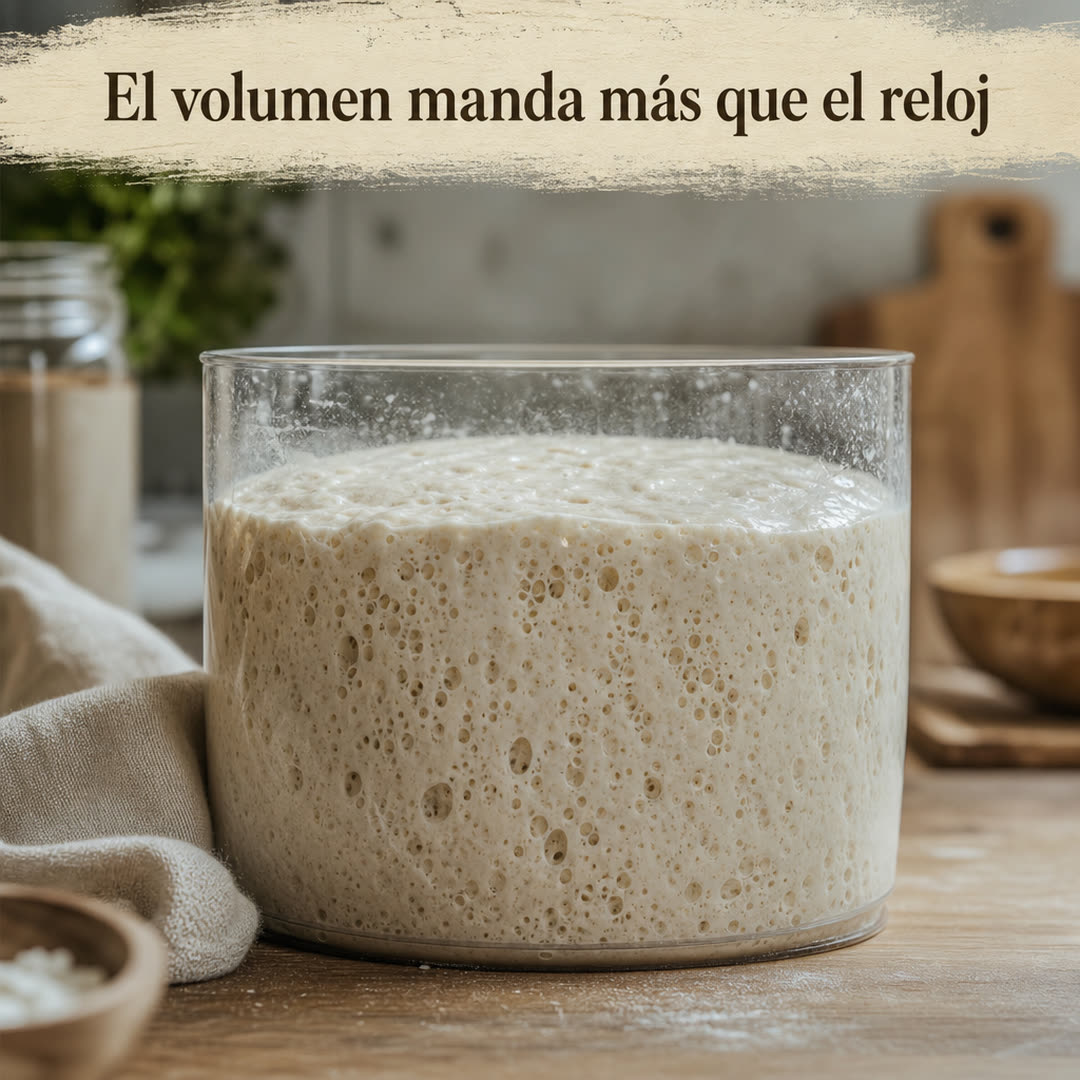 Masa madre sin gluten: cómo leer la fermentación más allá del reloj