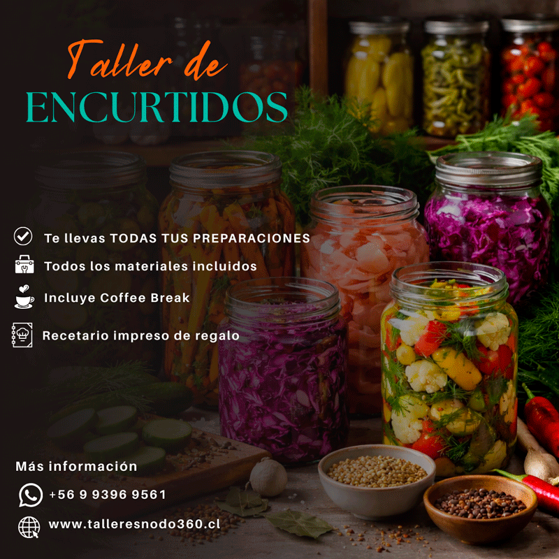 Taller y degustación de Encurtidos