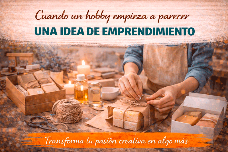 Cuando un hobby empieza a parecer una idea de emprendimiento