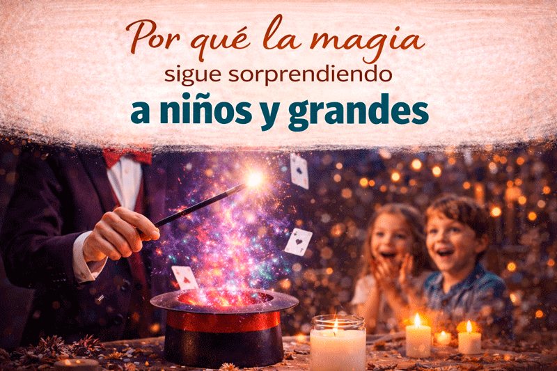 Por qué la magia sigue sorprendiendo a niños y grandes