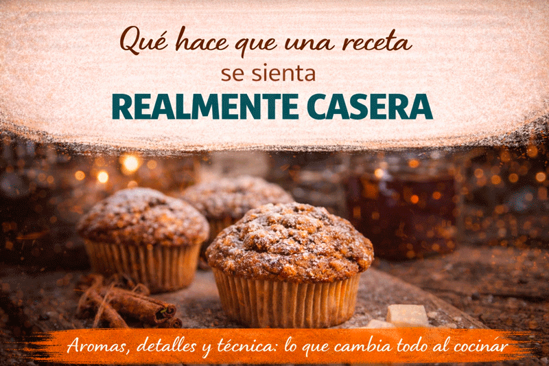 Qué hace que una receta se sienta realmente casera